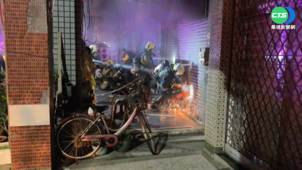 疑電線走火 LED光電材料行凌晨祝融