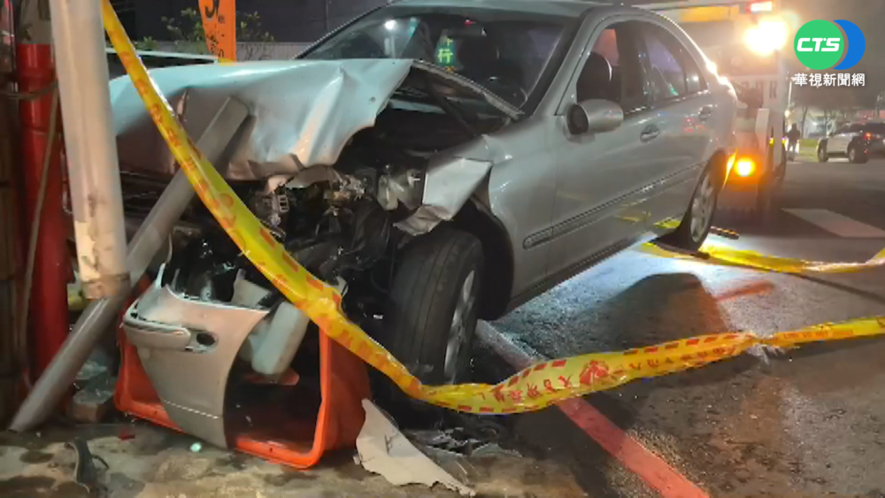 酒駕連環撞釀2傷 駕駛棄車逃仍被逮