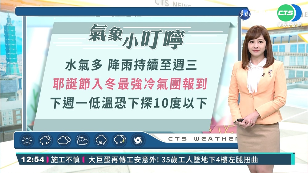 冬至全台濕涼 耶誕低溫探10度