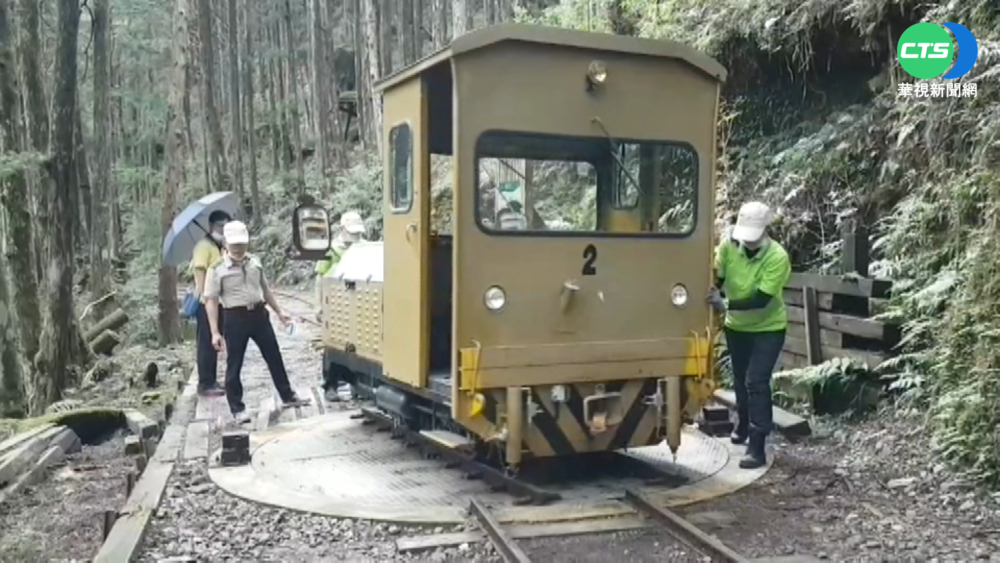 太平山蹦蹦車單線軌道 "轉頭秘技"曝光