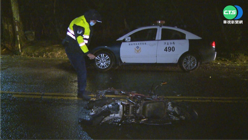 醋夫疑妻與友曖昧 深夜縱火燒機車