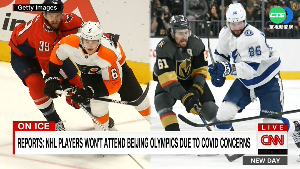 無關政治? NHL:球員因疫情不參加冬奧