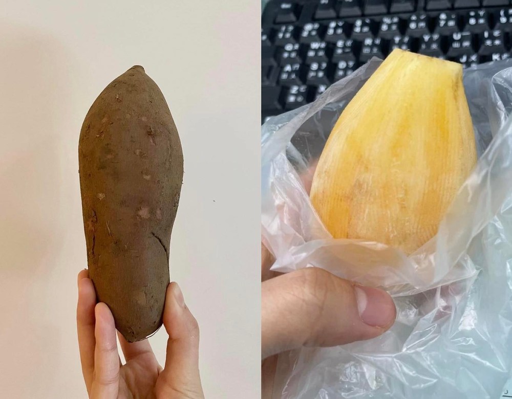 有一種水果很像地瓜？她曝真相「這很多汁」