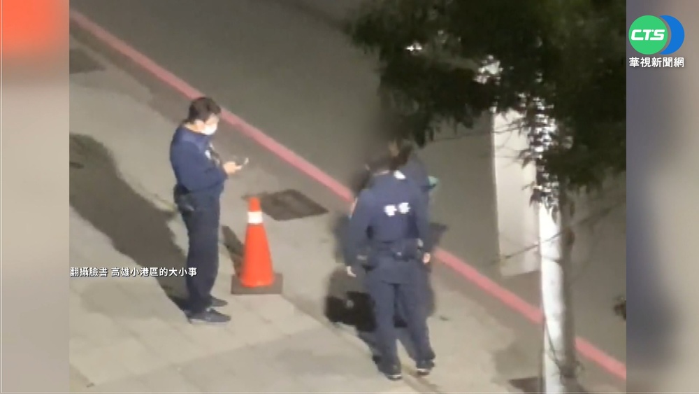 "醉"誇張! 男子酒後路邊點火燒交通錐