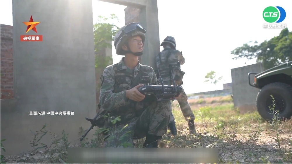 模擬攻台! 解放軍釋出"巷戰演習"畫面