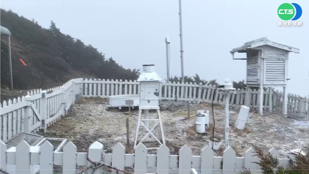 玉山今飄雪! 氣象局:明後天還有機會
