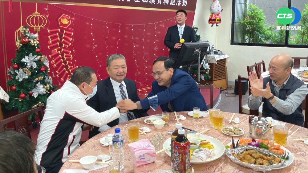 新北議會聯誼 朱.侯"同台不同框"互動少