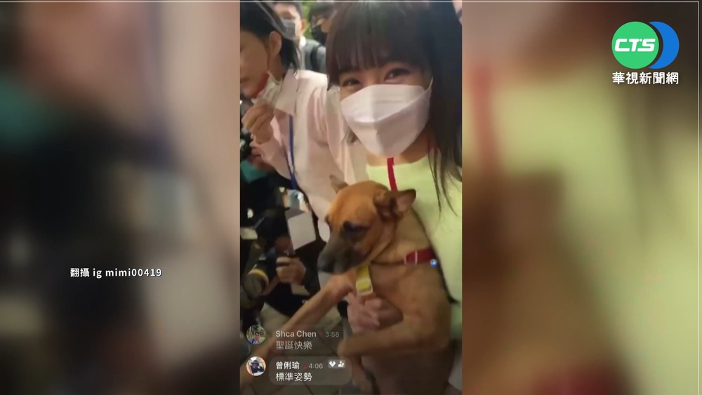 超糗! 誤將"米可白"當成狗 侯友宜超尷尬