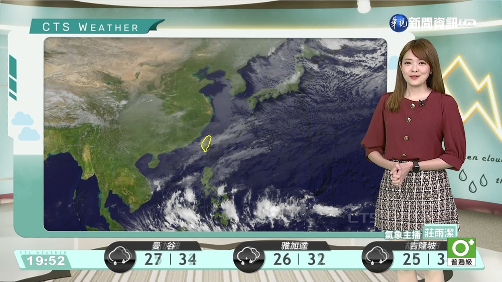 受大陸冷氣團影響 明各地天氣偏冷