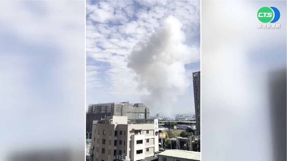 漢翔疑粉塵氣爆 目擊者:像地震一樣