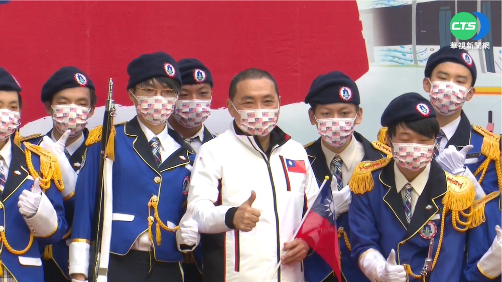 缺席藍營升旗 侯:理當跟市民站在一起