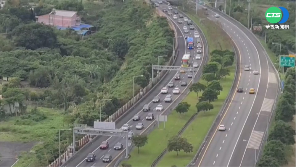 收假日回家!國5北上紫爆 明開工回暖