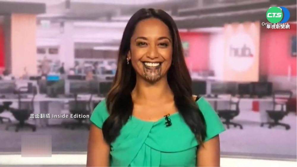 紐西蘭首位! "紋面女主播"登黃金時段