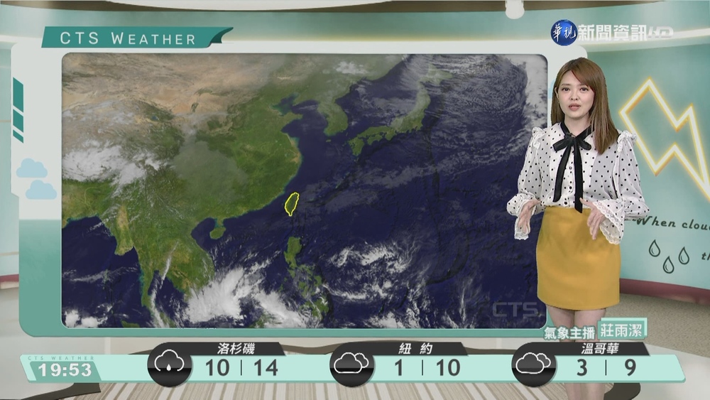 明東北季風減弱 東半部地區短暫雨