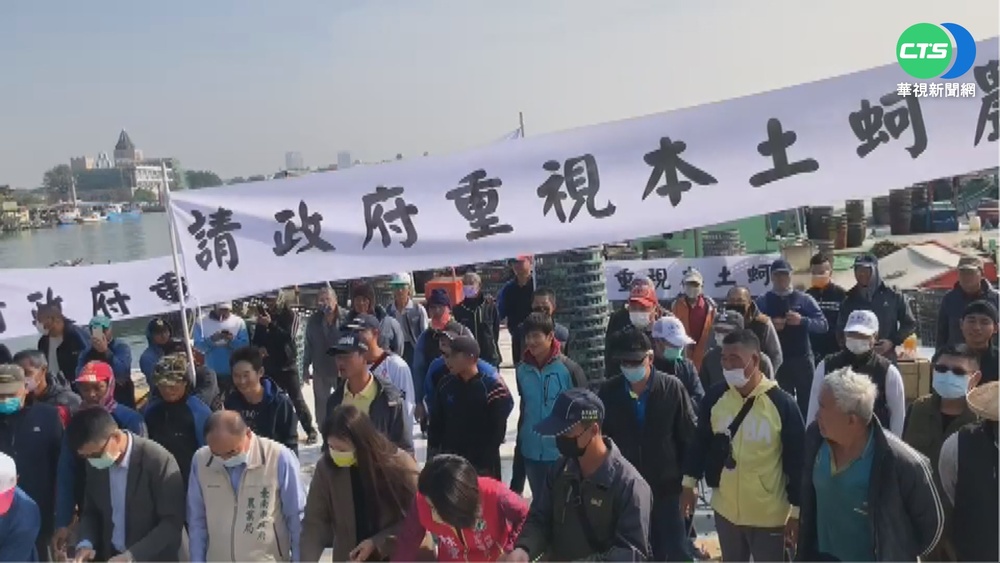 越南低價牡蠣混充台灣貨 蚵農抗議啦!