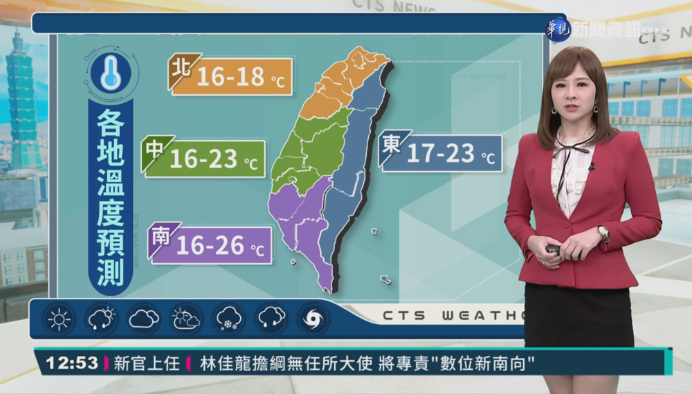 東北季風及南方雲系影響 各地降雨機率增