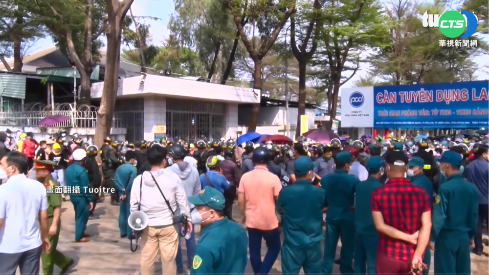 寶成越南廠大罷工! 1.6萬人爭年終獎金