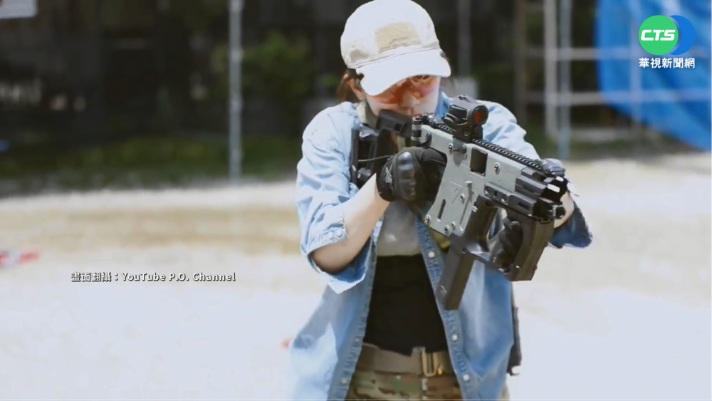 靠生存遊戲甩肉40kg! 櫻花妹成"軍武美女"