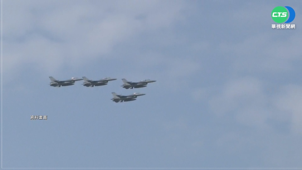 曾跟監中國轟六 F-16V戰機傳墜機意外