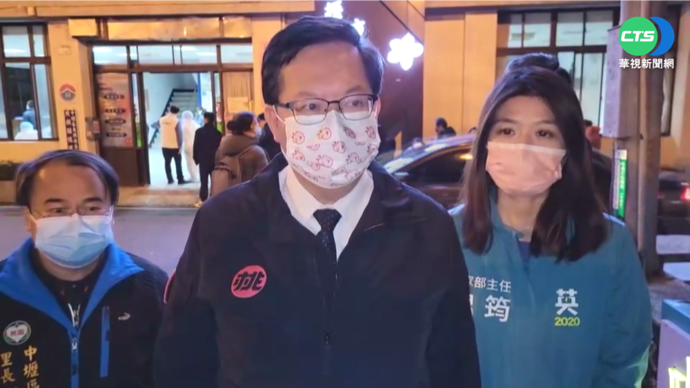 桃社區採檢站篩破萬人 鄭文燦勉勵醫護