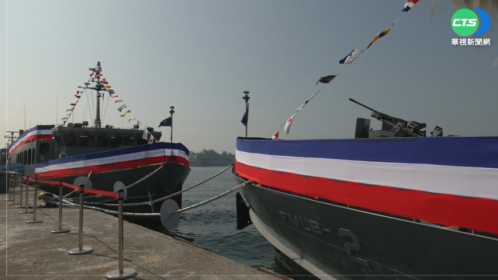 國造快速布雷艇今成軍 提升防衛能力