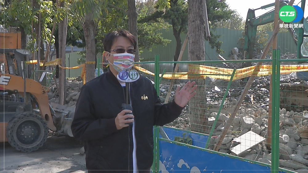 選後進度加快?! 顏家招待所違建連夜拆