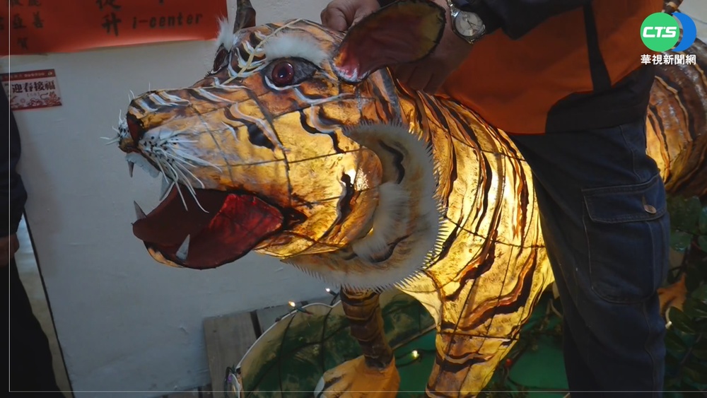 最"福"生肖聯展! "祈福旗虎"熱鬧登場