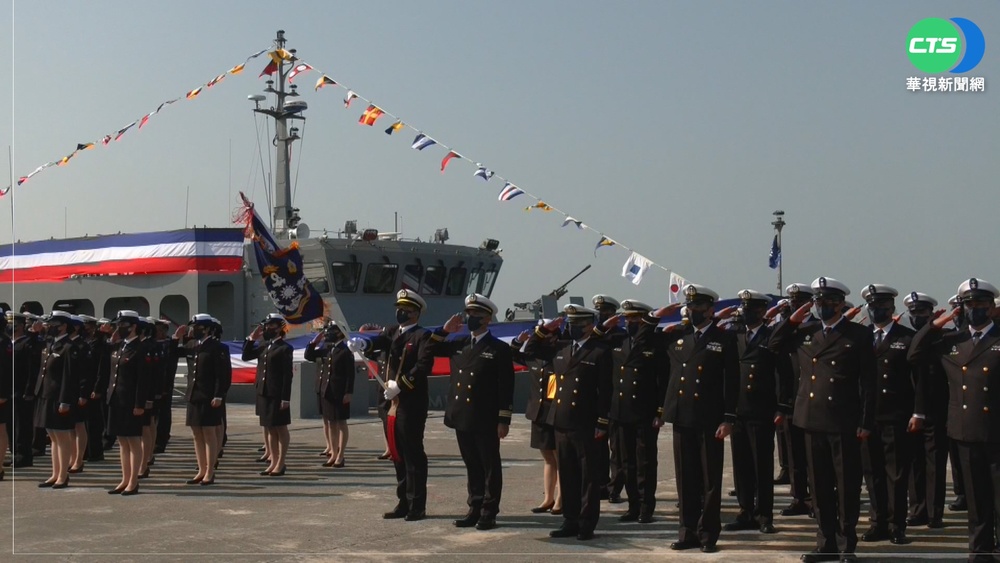 布雷艇中隊成軍 總統:讓世界看見護國決心