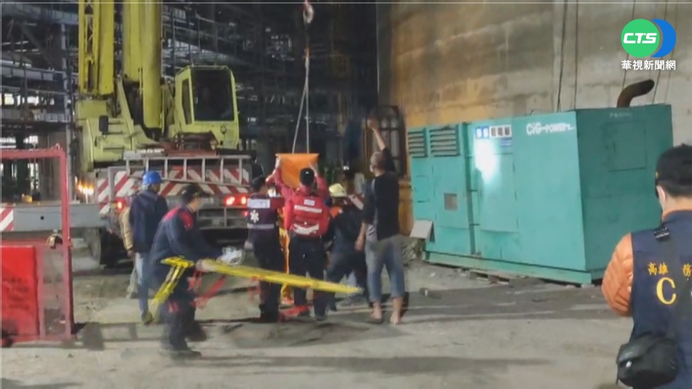 高雄港倉儲工安2死6傷 市府勒令停工