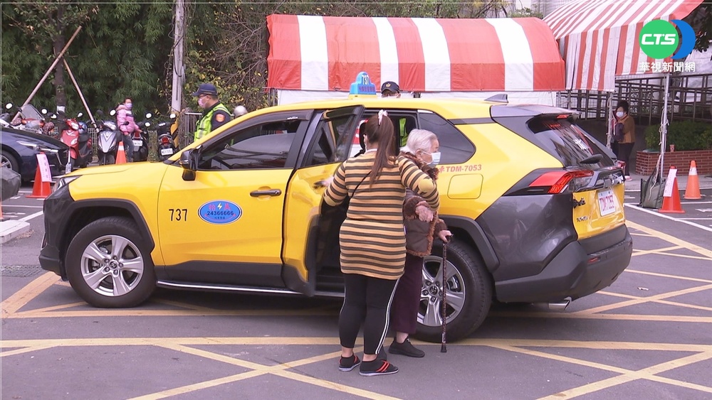 中市推偏鄉小黃公車 免費接送打疫苗