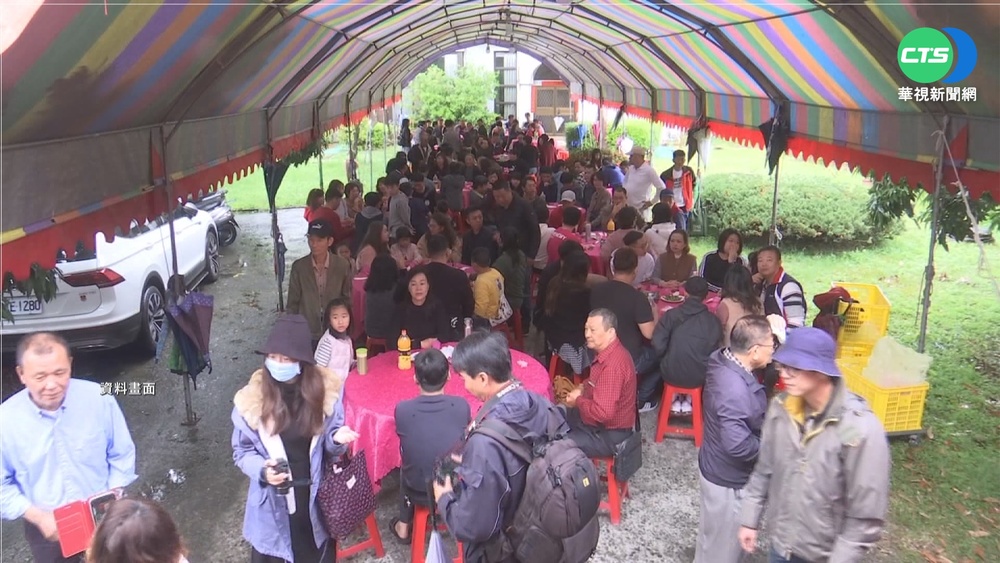 防疫優先! 台中張家600人初二娘家宴喊卡
