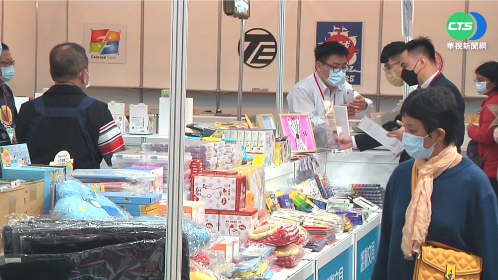 連辦16年不喊卡 台中文具展防疫從嚴