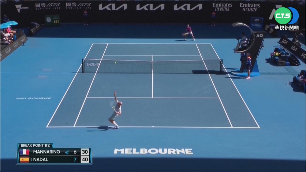 熬過馬拉松式搶七激戰! 納達爾晉澳網8強