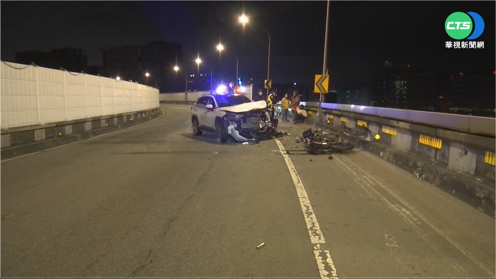 跟導航走...逆向闖環東 撞飛重機墜橋亡