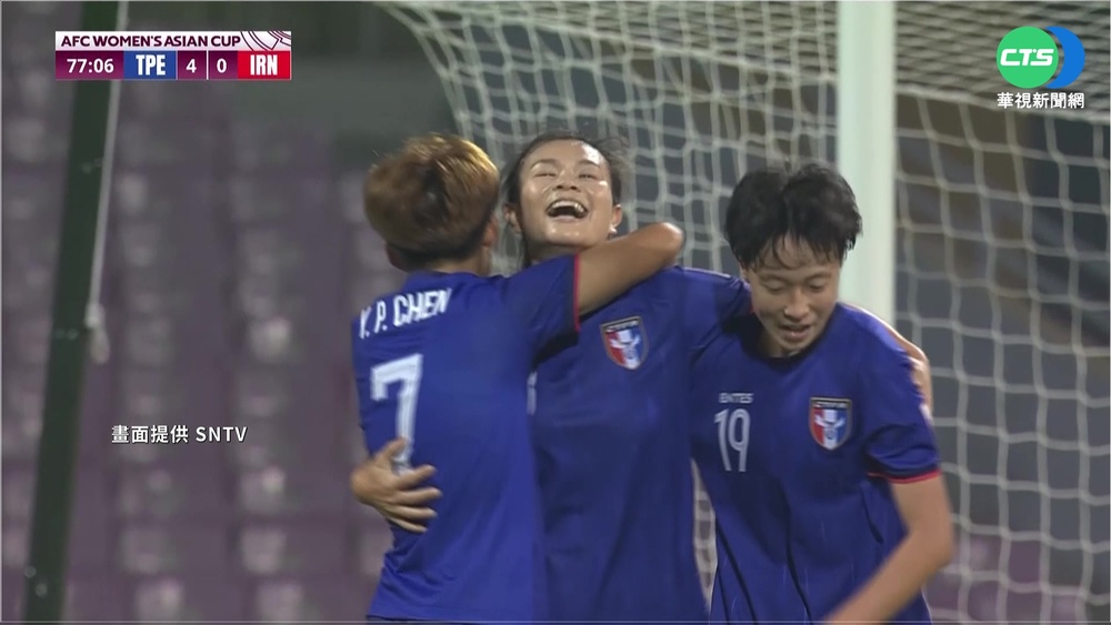 賴麗琴"戴帽" 中華5:0勝伊朗晉8強