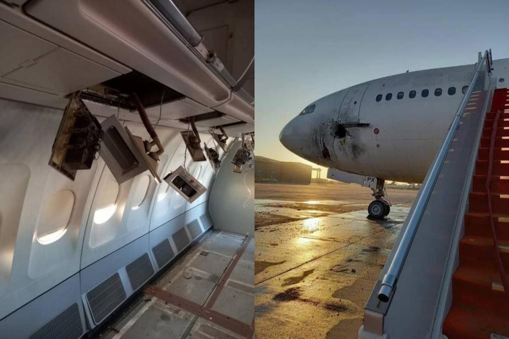 伊拉克機場遭襲！「連6枚」火箭撞民機 無人傷亡