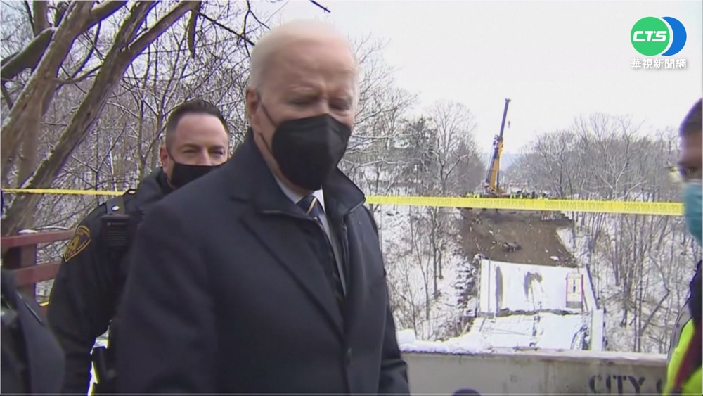 拜登訪問匹茲堡前 當地橋梁崩塌釀10傷