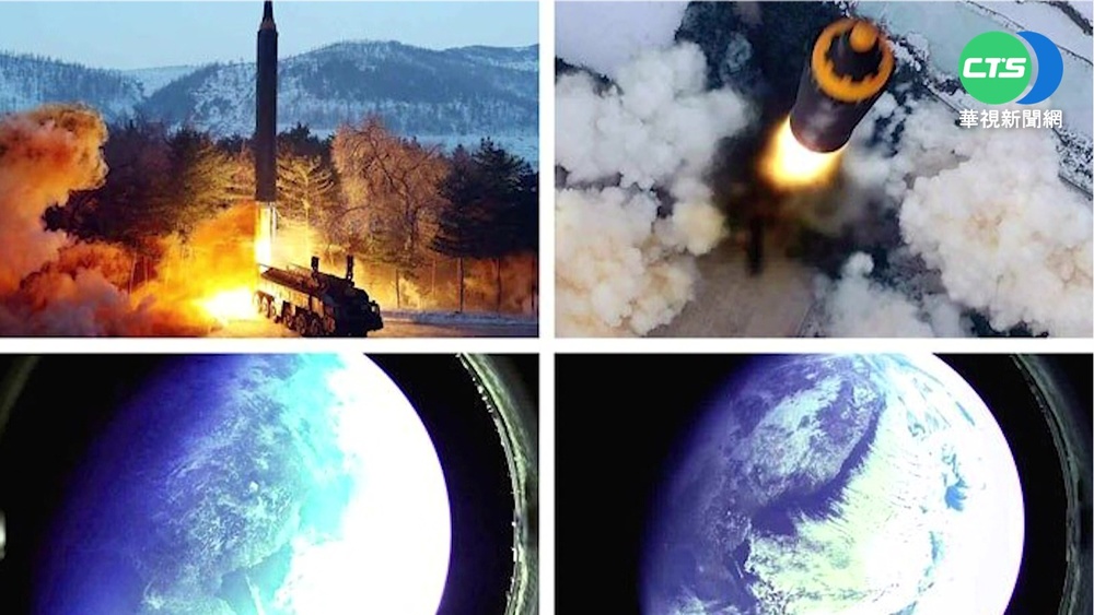 北韓試射中程彈道飛彈 公布照片為證 　