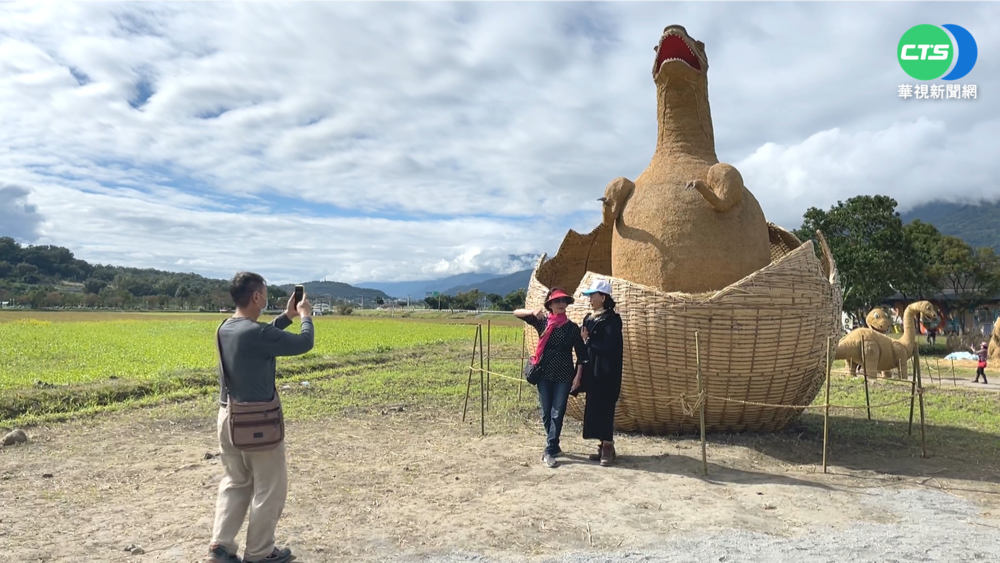花蓮富里藝術節 大猩猩"來稻侏羅紀"