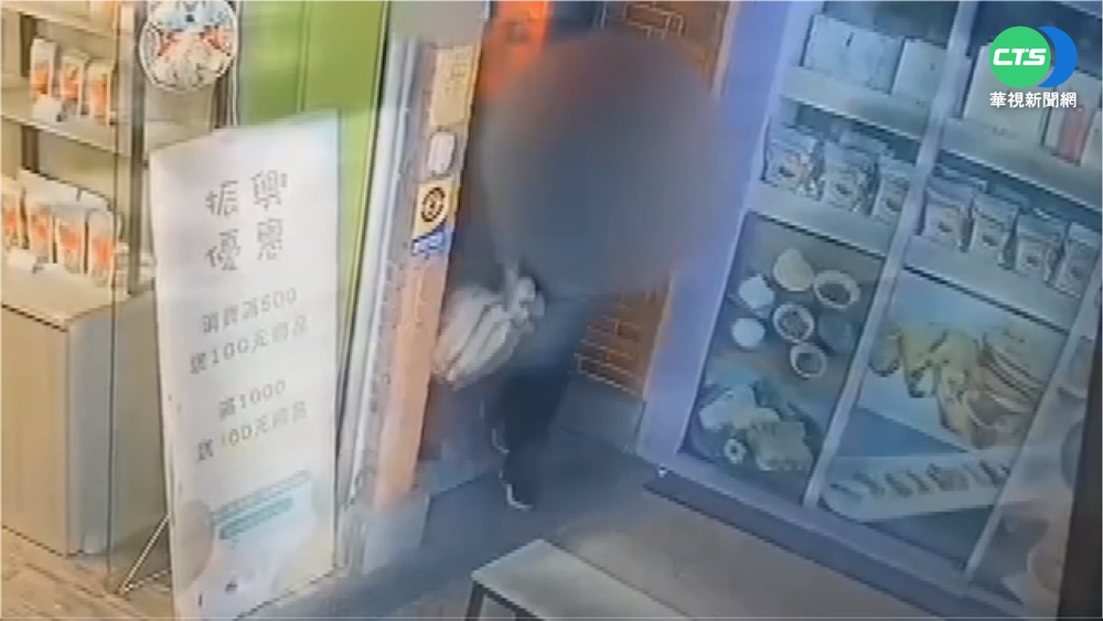 賊星該敗! 男子行竊栽了 監視器全都錄