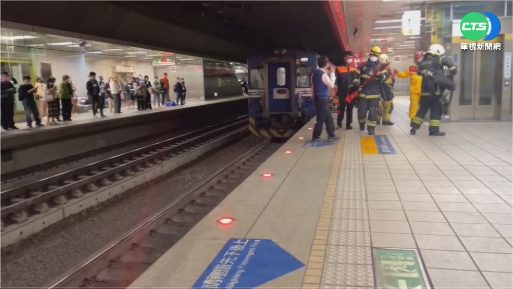 61歲婦疑酒醉落軌 情急躲車溝保一命