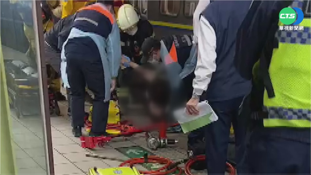 酒醉婦跌落台鐵月台 躲"避車道"逃死劫