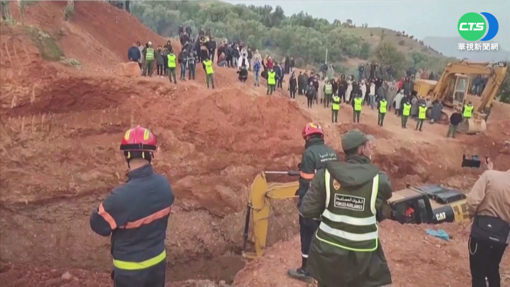 摩洛哥童墜32公尺深井 官方大陣仗搶救