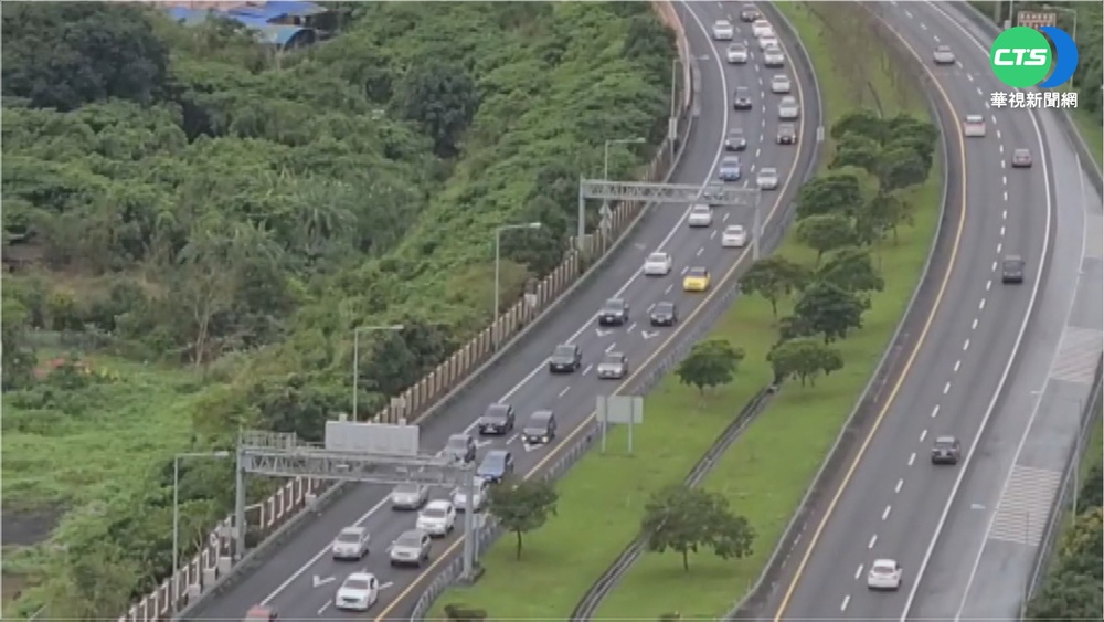 初六收假日湧車潮 中部順暢雪隧回堵