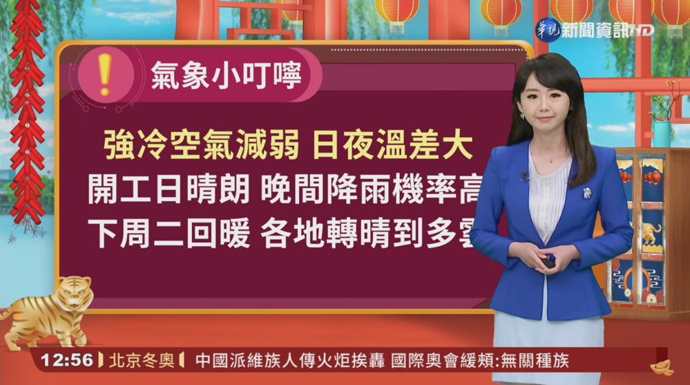 清晨冷氣團稍減弱 東北部易雨西台灣局部霧