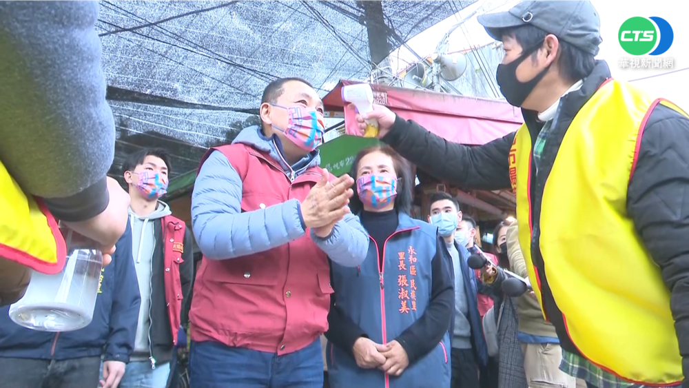 民有市場開工首日 侯友宜親視察防疫