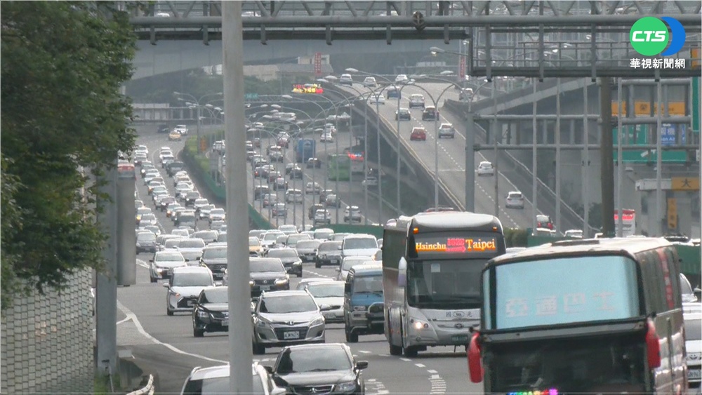 連假最後1天! 國道3路段晚間車流量增