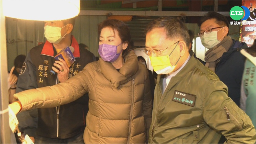 黃珊珊視察士林夜市 盼全新樣貌吸人潮
