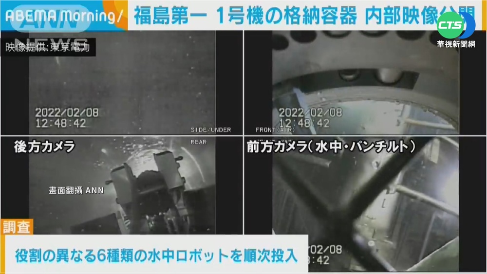 日福島核廠反應爐 內部不明物畫面公開