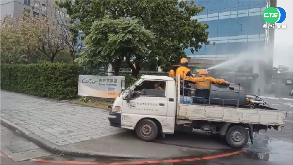新北電子廠爆15確診! 全面停工大清消